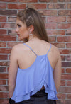 Ruffled and Ready Open Back Top